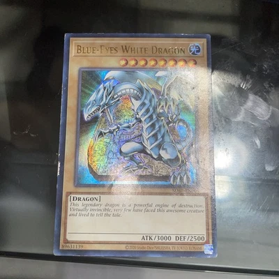 Blue Eyes White Dragon SDBE-EN001 Rare Yu-Gi-Oh - Image 1 of 2