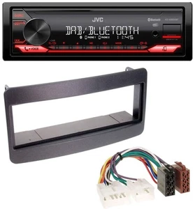 JVC Bluetooth USB DAB MP3 Autoradio für Toyota Celica, MR2 - schwarz - Bild 1 von 7