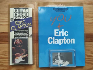 Eric Clapton - Guitar Chord Songbook + You+E. Clapton con Audiocassetta - NUOVO! - Foto 1 di 5