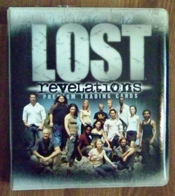 PAQUETE DE ÁLBUM ABC LOST 2006 REVELACIONES CARPETA - CONJUNTO BASE - TARJETA PROMOCIONAL - PAQUETE DE CERA Foto 1 de 4