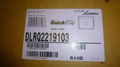 Elkay DLRQ2219103 Lusterstone 22" Top Mount Single Bowl Stainless Steel Sink - Image 1 of 4