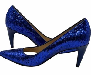 COLE HAAN AIR Heels PARTY PUMPS BLAU GLITZER GLITZER 6 B 6B - Bild 1 von 13