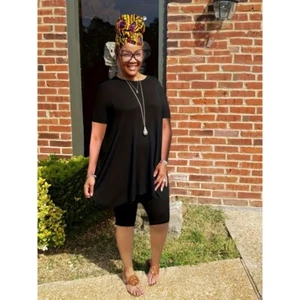 Women's Casual Two Piece Sweatsuit - Soft, Breathable Summer Outfit Set - Picture 1 of 29