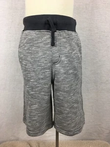 Neu Gymboree Jungen grau meliert Strick Shorts elastischer Bund Kordelzug 5 6 8 - Bild 1 von 2