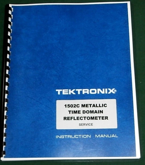Tektronix 1502C Service Manual: w/11"X17" Foldouts & Protective Plastic Covers - Image 1 of 1