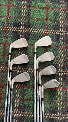 NEW 2024 COBRA Darkspeed Irons 4-PW KBS $-Taper 120 Stiff Flex Steel!! - Image 1 of 4