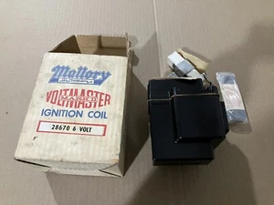 Mallory Voltmaster 6 Volt Coil- NOS- New In Box- Shipped Free In The USA - Picture 1 of 2