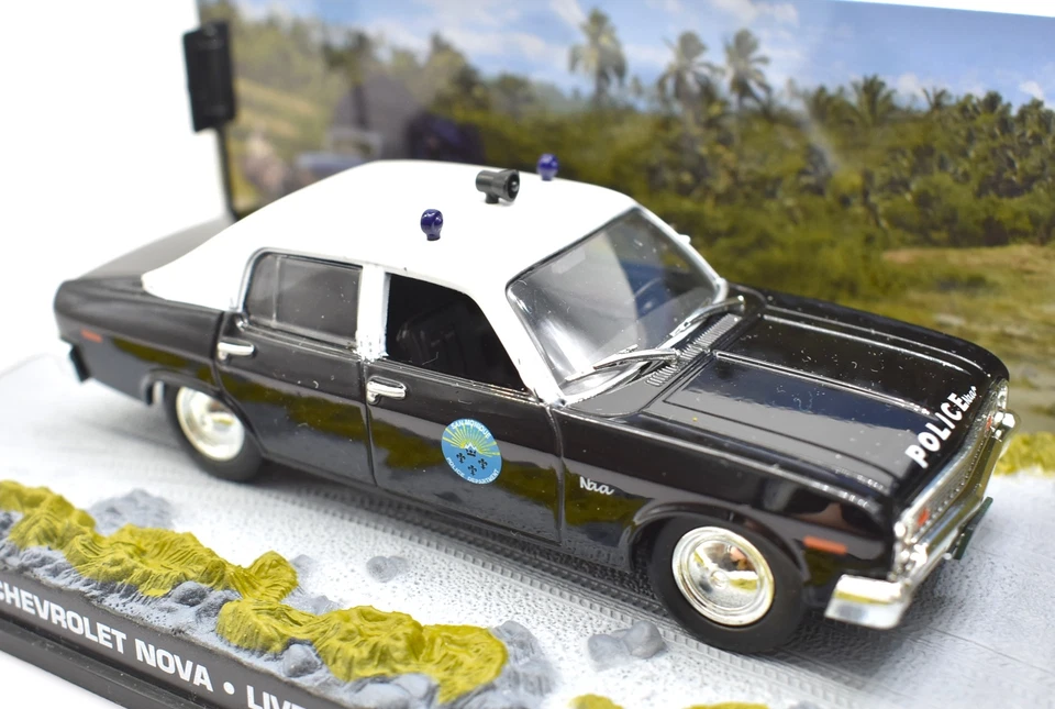 Modellini auto dei film 007 James Bond scala 1:43 CHEVROLET NOVA da collezione - Immagine 1 di 4