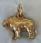 Antique Faberge Imperial Russia Bear Pendant in 14K Gold