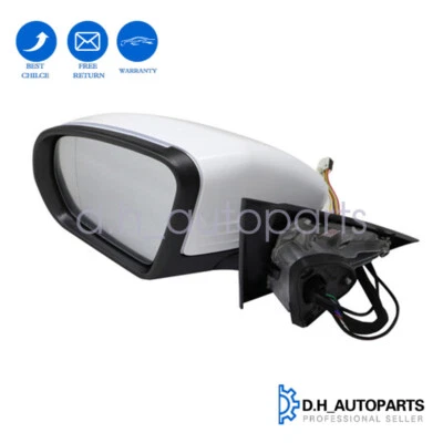 Nuevo espejo retrovisor lateral izquierdo blanco para Mercedes-Benz C180 2015-2019 Foto 1 de 4