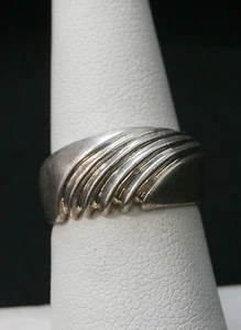 Anillo vintage mexicano hecho a mano de plata de ley. ¡Haz oferta! #230 - Imagen 1 de 7