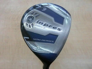 YAMAHA FAIRWAY WOOD GOLF CLUB inpres UD+2 2017 JAPAN MODEL 9W SR-FLEX - Picture 1 of 4