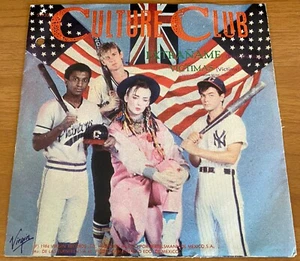 CULTURE CLUB Miss Me Blind RARE MEXICAN 7" SINGLE VINYL W/ UNIQUE PICTURE SLEEVE - Picture 1 of 7