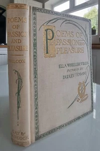 Gedichte aus Leidenschaft & Vergnügen Ella Wheeler Wilcox (2. Auflage 1914). - Bild 1 von 7