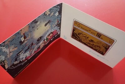 FRANQUIN TELECARTE RTT GASTON LAGAFFE Numérotée et Signée. RARE. - Photo 1/3