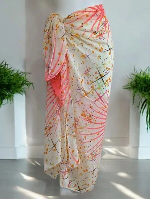 Women Swimwear Beachwear Sarongs, Bikinis Cover ups, (180 Cm X 100 Cm) - Image 1 of 4