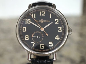Bell & Ross Vintage WW1 Power Reserve, Ref: BRWW197-HER-ST/SCR, 45 MM Stainless - Picture 1 of 6