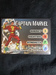 DC Overpower Justice League Captain Marvel Hero Card NM-Mint - Bild 1 von 1
