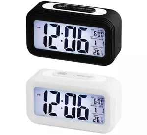 Orologio SVEGLIA digitale led da comodino viaggio tavolo a batteria temperatura - Foto 1 di 11