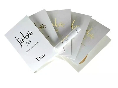 Dior Jadore L'or 5 ml Essence de Parfum Spray 5x 1 ml