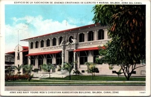 Balboa Panama Canal Zone Army Navy YMCA Young Mens Christian Assoc postcard IQ4 - Picture 1 of 2