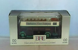EFE 102003 AEC Regent Open Top Bus EFE 2 INAUGURAL 1:76 OO Gauge Boxed 1997 - Picture 1 of 4