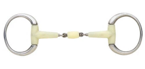 Happy Mouth Contour Double Jointed Round Eggbutt Bit - Image 1 of 1