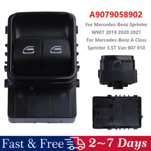 Driver Side Front Window Switch For 2019 2020 2021 Mercedes-Benz A9079058902 - Picture 1 of 7