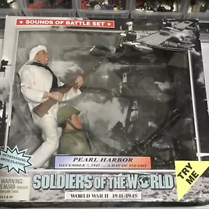 Juego de sonidos de batalla de soldados del mundo de Pearl Harbor. Segunda Guerra Mundial - Imagen 1 de 3