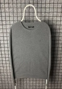 AllSaints Streetwear Trias Crew Knitted Cotton Sweater Size M - Bild 1 von 5