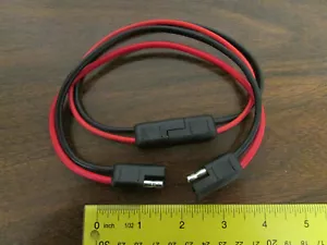 2 Cables With Trailer Hitch Connectors Amateur Ham Radio New - Picture 1 of 1