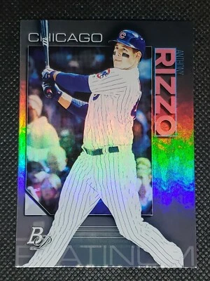 2020 Bowman Platinum Baseball ANTHONY RIZZO #23 Chicago Cubs - Image 1 of 2