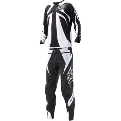 Troy Lee Designs Sprint Gear Set Reflex Negro/Blanco Mediano/32 Foto 1 de 4
