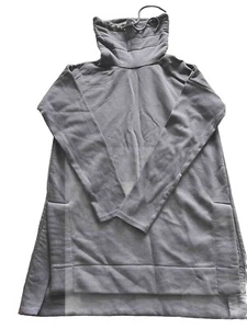 1x Gymshark Slounge Pullover, Steel Blue, Size XS NWT! Rare! HTF Women Long - Picture 1 of 5