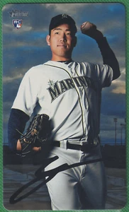 Topps Heritage Yusei Kikuchi #26 Rookie Box Topper 2019 - Imagen 1 de 2