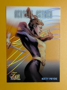 2023 Marvel Flair #AA15 a Kitty Pryde Shadowcat Acrylic Aether - Picture 1 of 2