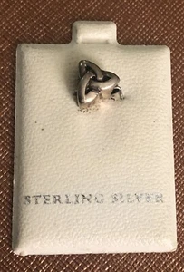 Sterling Silver 925 Failte Celtic Style Bead Pendant New - Picture 1 of 3
