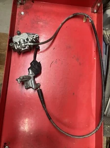 2008 Suzuki Rmz450 Front Brake Assembly Tusk Brake Lever OEM Used - Picture 1 of 2
