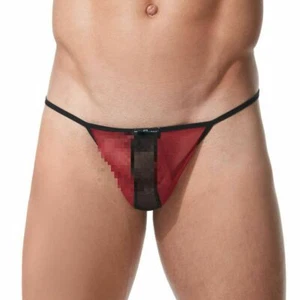 GREGG HOMME String Temptation Mens G-String Mesh Red 152114 107B - Picture 1 of 4