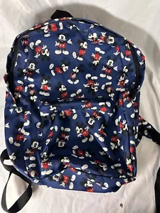 DISNEY STORE BACKPACK for ADULTS - MICKEY MOUSE Navy Blue - Picture 1 of 7