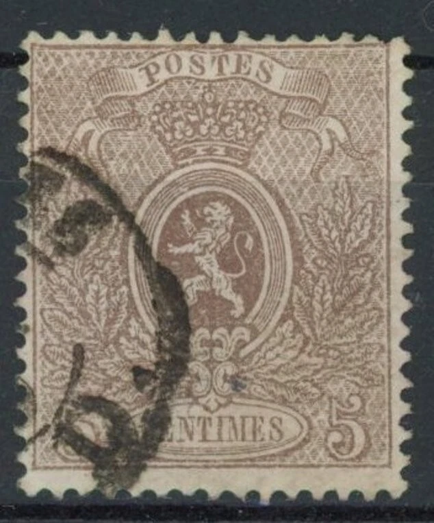 Belgium 1867 : Good VF Used Classic Stamp - Perf 15 - Catalog val : 100 € - Image 1 of 1