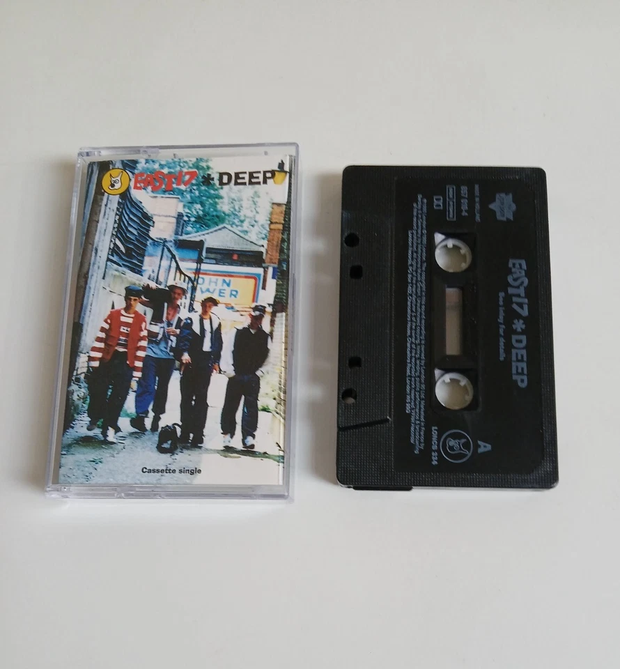 EAST 17 DEEP CASSETTE TAPE SINGLE LONDON UK 1993 - Image 1 of 1