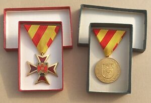 Goldene Verdienstkreuz und Goldene Verdienstmedaille des Landes Burgenland