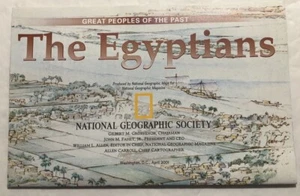 Great Peoples Of The Past The Egyptians National Geographic Society 2001 Karte - Bild 1 von 1