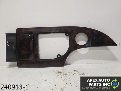 OEM 2001-2007 BMW 530XI 3,0 L consola central madera grano palanca de cambios panel de ajuste Foto 1 de 4