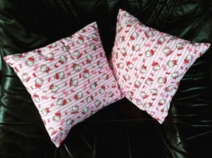 *NEU* 1x Handmade Deko Kissenbezug 40x40 cm Hotelverschluss, ohne Reißverschluss - Bild 1 von 1