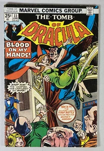 Tomb of Dracula # 33 Gil Kane Marvel Comics Marv Wolfman VG - Picture 1 of 9