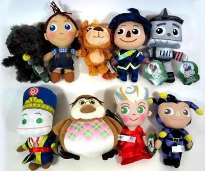 Bandai Legends of Oz Dorothy's Return Juego Completo de 9 Muñecas de Peluche Nuevas con Etiqueta Foto 1 de 4