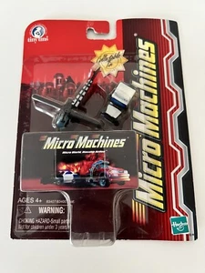 Micro Machines Tiny Tins Police Helicopter And 4x4 2003 New Unopened - Picture 1 of 6