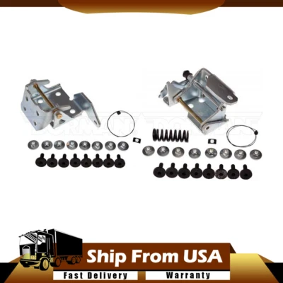 Kit de reparación de bisagra de puerta inferior superior delantera izquierda Dorman par LH para camioneta GMC Chevy Foto 1 de 4